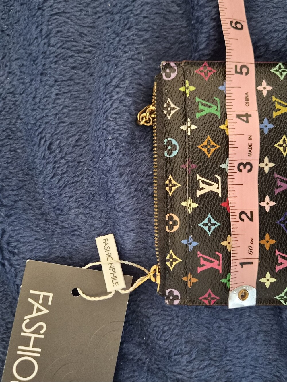 Louis Vuitton Black Murakami Multicolor Monogram Key Coin Pouch - Picture 12 of 13